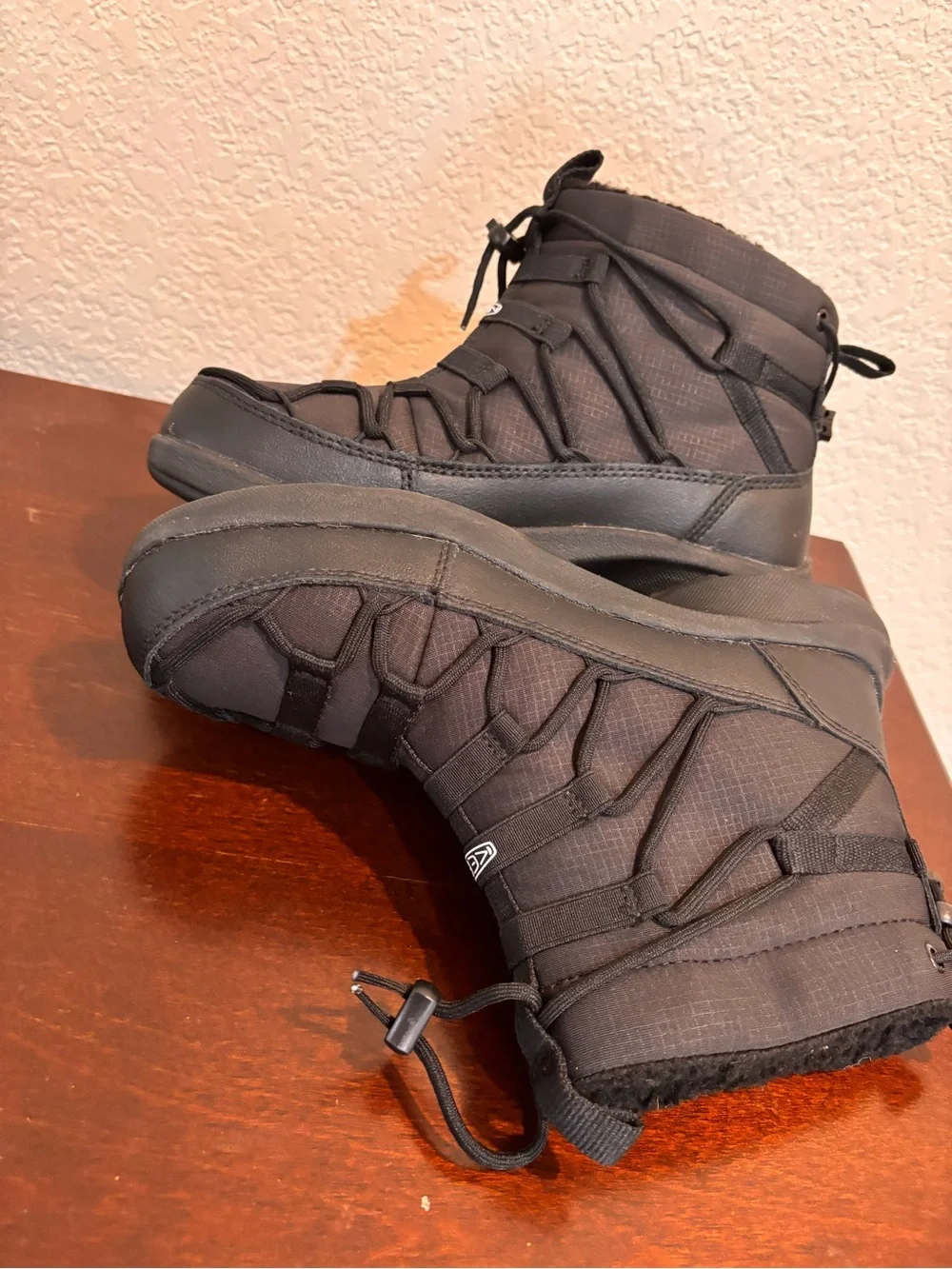 Keen Uneek SNK Waterproof Black Chukka Boot